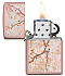 Зажигалка ZIPPO Eastern с покрытием High Polish Rose Gold, латунь/сталь, розовое золото, 38x13x57 мм - Фото 3