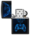Зажигалка ZIPPO Gaming с покрытием Black Matte, латунь/сталь, черная, матовая, 38x13x57 мм - Фото 4
