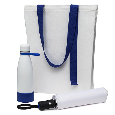 Подарочный набор Rain &amp; Warm  (Синий)