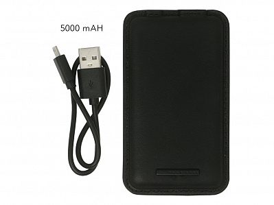 Внешний аккумулятор Dusk, 5000 mAh (Черный)