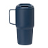 Термокружка вакуумная Авентура (Aventura), синяя - Фото 2