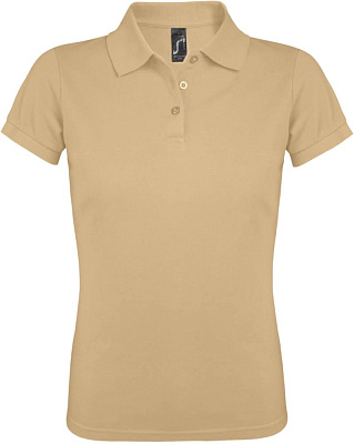 Рубашка поло женская Prime Women 200 голубая (Бежевый)