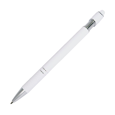 Шариковая ручка Comet, белая (белый стилус)