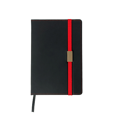 Ежедневник Cut Book недатированный, черный