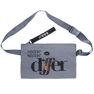 Поясная сумка W2, серая