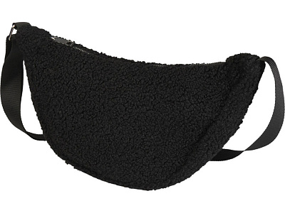 Сумка на пояс Шерпа из переработанной шерпы (Чёрный)