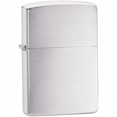 Зажигалка Zippo Classic Brushed, серебристая (Серебристый)