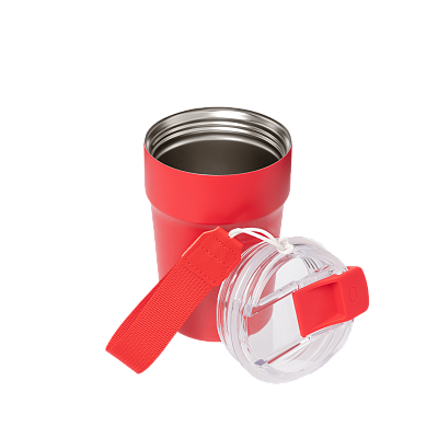 Термокружка вакуумная Монако (Monaco), красная