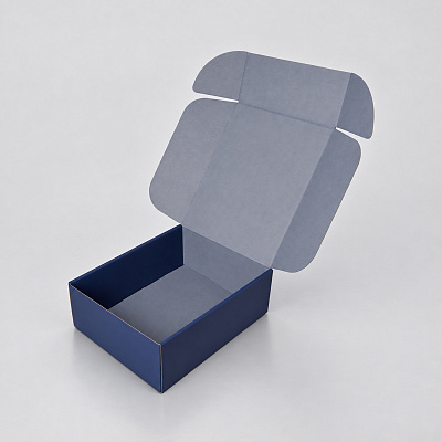 Коробка подарочная Колорит лайт, XL (Тёмно-синий)