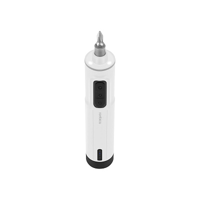 Аккумуляторная отвертка Rombica MyKit S1, белый