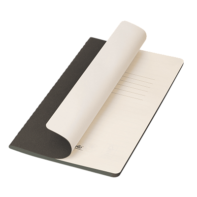 Блокнот Корса слим (Corsa slim), серый (Серый, бежевый)