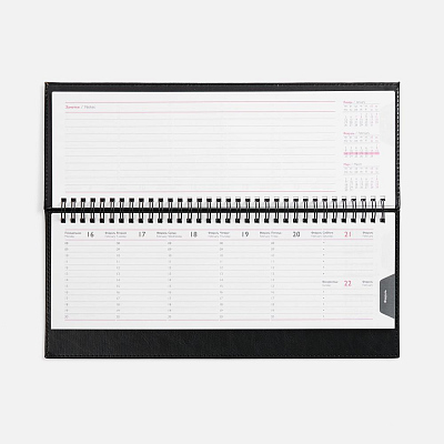 Планинг Faro, датированный, черный