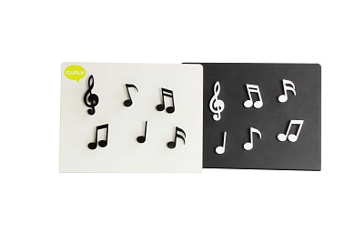 МАГНИТЫ MEMODY MAGNET (6 ШТ. / УПАК.), белые