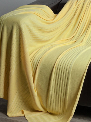 Плед Pail Tint, светло-желтый