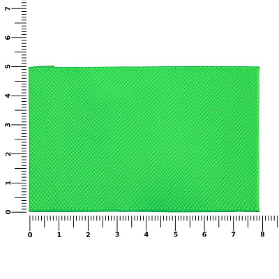 Лейбл тканевый Epsilon, XL, зеленый неон