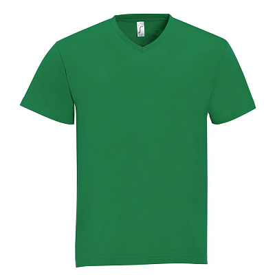 Футболка мужская с V-образным вырезом Victory 150, оранжевая (Зеленый)