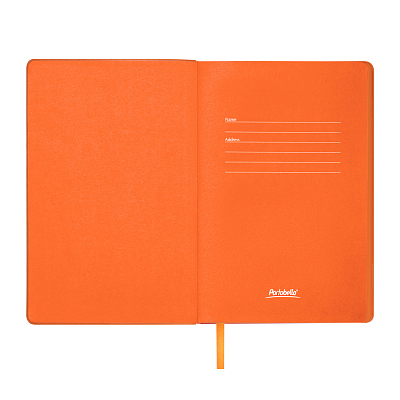 Ежедневник Латте (Latte NEW) недатированный, оранжевый/оранжевый