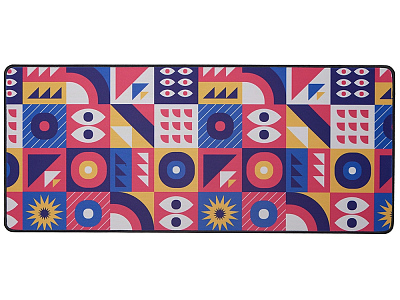 Настольный коврик для мышки и клавиатуры с возможностью полноцветной печати