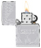Зажигалка ZIPPO Armor® с покрытием High Polish Chrome, латунь/сталь, серебристая, 38x13x57 мм - Фото 3