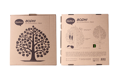 Декоративный органайзер для украшений Bodhi, зеленый 