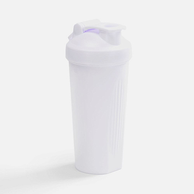 Спортивный шейкер Shake It Easy, белый