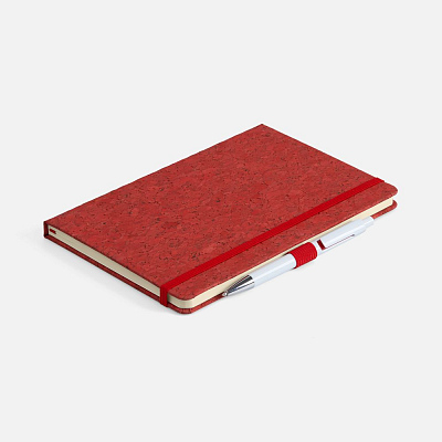 Блокнот Cork County, красный