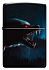 Зажигалка ZIPPO Horror Wolf с покрытием 540 Matte, латунь/сталь, черная, 38x13x57 мм - Фото 2