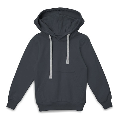 Толстовка с капюшоном детская Kirenga Kids, зеленая (Графит)