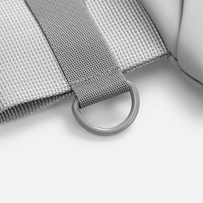 Стропа текстильная Fune 20 S, серая, 10 см