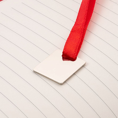 Ежедневник Shall Light, недатированный, красный