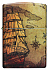 Зажигалка Zippo Pirate Ship с покрытием White Matte, латунь/сталь, белая, матовая, 38x13x57 мм - Фото 3