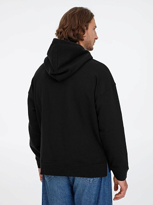 Худи оверсайз унисекс Tolla, черное