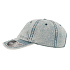 Бейсболка DAD HAT, 6 клиньев, металлическая застежка - Фото 4