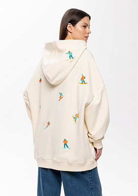 Худи унисекс STAN оверсайз футер без начёса 350, 66