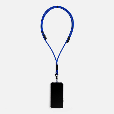 Кабель-ланьярд energyFlex Power Delivery 60 Вт, темно-синий