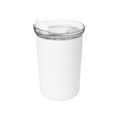 Термокружка вакуумная Страда, белая