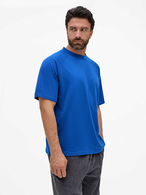 Футболка унисекс оверсайз T2, синяя