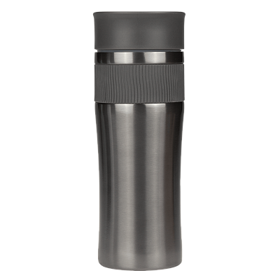 Термокружка вакуумная Поло (Polo), серая (Серый)