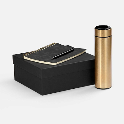 Набор Spiral Gold, черный (Чёрный)