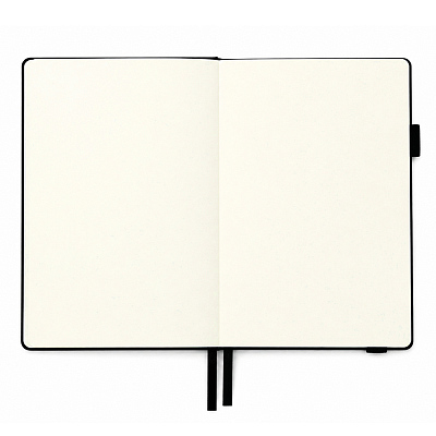 Ежедневник A5 недатированный La Squadra в мягком переплёте, черный