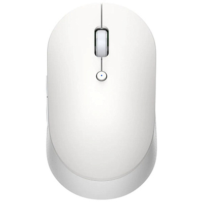 Мышь беспроводная Xiaomi Mi Dual Mode Wireless Mouse Silent Edition  (Белый)