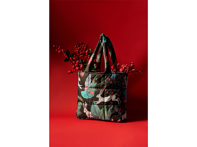 Сумка стеганая Зайцы