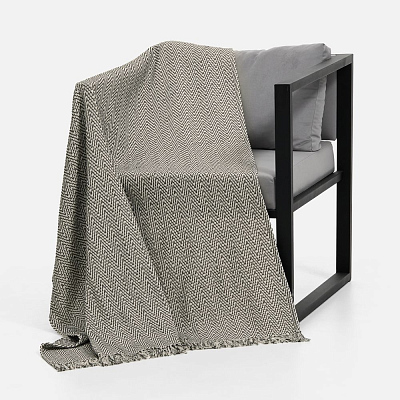 Плед Saltoro, темно-серый