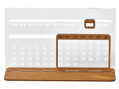 Вечный календарь из акрила Evermore