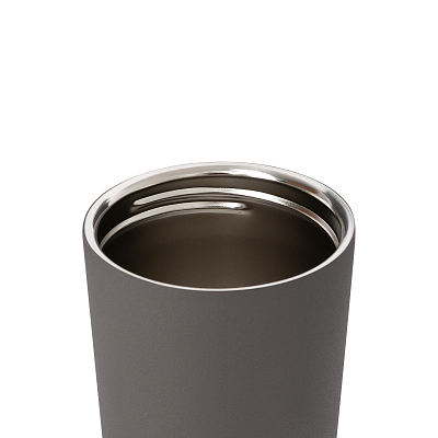 Термокружка вакуумная Страда, серая