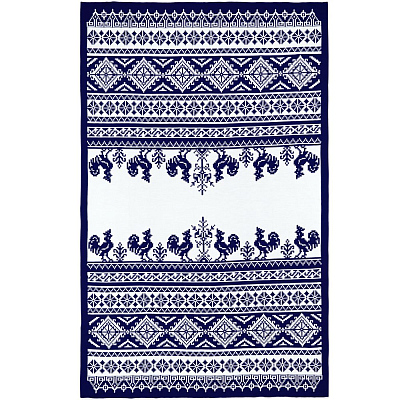 Плед на заказ Tricksy Net, 2 цвета, S, акрил