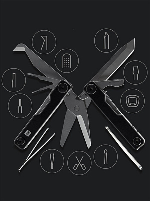 Мультитул HuoHou Mini Multi-function Knife (11 инструментов)