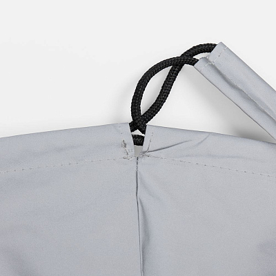 Детский рюкзак-мешок Manifest из светоотражающей ткани, серый