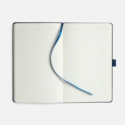 Ежедневник Lungo, недатированный, темно-синий