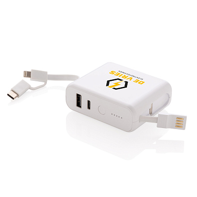 Беспроводной внешний аккумулятор на 5000 мАч, 5W